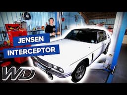 How To Fix Rusted Body Work And Spongy Brakes Featuring a Jensen Interceptor | Wheeler Dealers