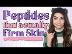 Peptide Skincare that ACTUALLY Firms Your Skin!