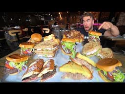 RESTAURANT IS 100% SURE I'LL FAIL THIS 12LB BURGER CHALLENGE | Joel Hansen