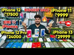 Biggest iPhone Sale Ever 🔥| Cheapest iPhone Market  | Second Hand Mobile | iPhone15 Pro iPhone 16