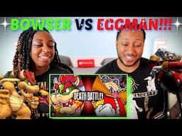 "Bowser VS Eggman (Mario VS Sonic) DEATH BATTLE!" REACTION!!!