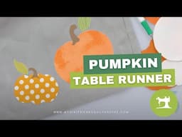 PUMPKIN TABLE RUNNER