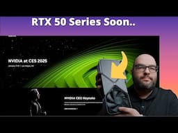 It's Coming SOON, NVIDIA RTX 50 SERIES, but...