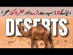 Top 10 Largest Deserts In The World | Wildlife of Deserts