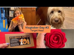 Vlogtober 2024 Day #3 Week 3 Target Haul