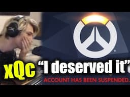 xQc banned again "I deserved it" (24 day ban)