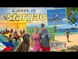 A WEEK IN PARADISE! 🌺 First Time Visiting SIARGAO, The Philippines 🇵🇭