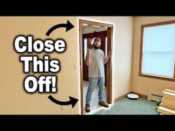 How to Close Off a Doorway | Framing In a Cased Opening