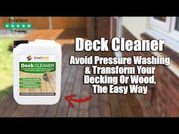 Decking Cleaning Without Pressure Washing - A New Cleaner Deck in Just 2 Hours!