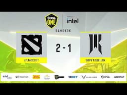 LIVE: Atlantic City  vs. Shopify Rebellion - ESL One Bangkok 2024 NA Closed Qualifiers - Stream A