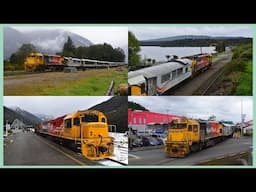 Chasing DFB 7241 on the TranzAlpine (ft. Otira bankers) ~ 29/10/2024 (HD)