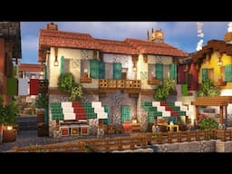 Minecraft Italian Village - Day 7🇮🇹 #shorts