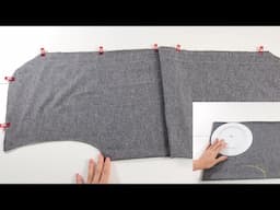 Clever way to sew Necessary project for winter in 10 minutes | Quick Sewing idea