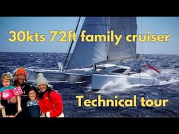 Technical tour - 72ft 30kts FAMILY CRUISING CAT - BoatlifeIsBest extra content