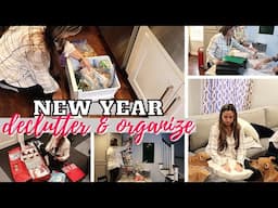 REALISTIC NEW YEAR DECLUTTER AND ORGANIZE | 2024 HOME RESET | FUNCTIONAL HOME