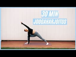 30 MIN OHJATTU JOOGAHARJOITUS☁️✨ - Aloita päiväsi paremmin!