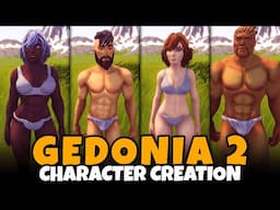 Gedonia 2 Character Creation (Male & Female, Full Customization, All Options, Skills, More!)