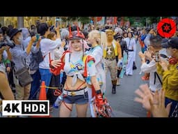 Tokyo Halloween 2024 - Cosplay Parade // 4K HDR