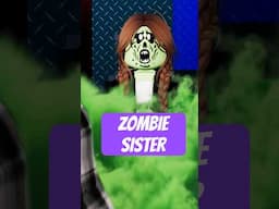 His SISTER Became A ZOMBIE🧟‍♀️ #roblox #shaneplays2 #shorts