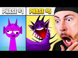 PHASE 1 VS PHASE 5?! CRAZIEST INCREDIBOX SPRUNKI TRANSFORMATIONS (Normal vs Horror)