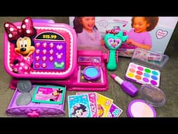 4 Minutes Satisfying with Unboxing Cute Minnie Mouse Store Cash Register ASMR | Review Toys