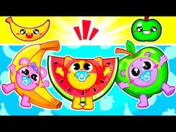 Fruit So Yummy! | Healthy Eating and Habits | Funny Songs For Baby & Nursery Rhymes by Toddler Zoo