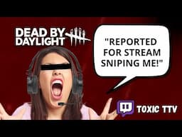 Toxic TTV is INSUFFERABLE! - Dead By Daylight