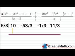 Can we Use Synthetic Division when the Leading Coefficient of the Divisor is not 1