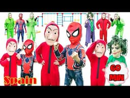 Rescata a KID SPIDER MAN y Kid JOKER de BAD HERO