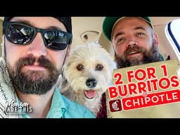 How to Get a Free Burrito at Chipotle - 2 for 1 Hack - Bogo Burritos - How We Order Vegan @ Chipotle