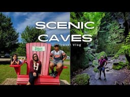 Scenic Caves Nature Adventure in Blue Mountain Ontario Canada in 4k