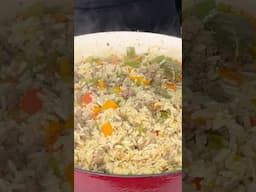 Cajun Dirty Rice Recipe🔥🔥🔥 #recipe #cooking #cajundirtyrice #shortsvideo