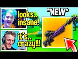 Streamers React to *NEW* "STORM SCOUT SNIPER" In FORTNITE!