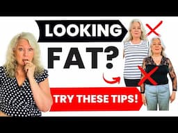 Look Slimmer & Thinner Without Losing Weight Style Tips For Women Over 50 & 60 & 70