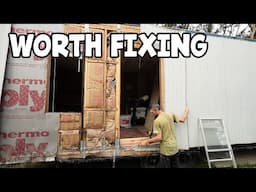 Rotten Rim Joists Leads to a Complete Tear Out - Salvaging a Trailer