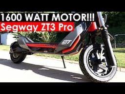 Segway ZT3 Pro Scooter Review: Unboxing, Top Speed, Hill Climb, Off-Road Test & More!