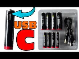 ✅💥Compré unas PILAS RECARGABLES por USBC en Amazon y...