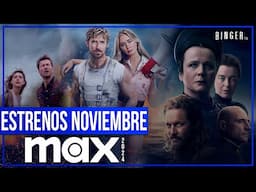 Estrenos MAX NOVIEMBRE 2024 | Series y Películas (HBO)