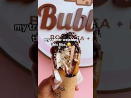 THIS IS THE BEST DESSERT I’VE EVER TRIED! #bubblewaffles #boba #icecream #africa #oreo #dessert