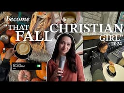 HOLY GIRL FALL STARTER PACK FOR NOVEMBER 🍂 chilly BIBLE study, modest fall fashion, & autumn cooking