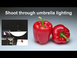 Tabletop photography lighting