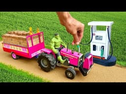 diy mini tractor petrol pump | science projects | @MiniTractor100