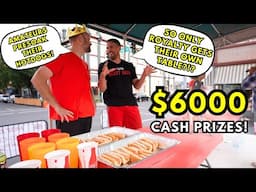 $6000 HOTDOG CONTEST ENDS IN CONTROVERSY! WILL JUDGES MISCOUNTS AFFECT RESULTS??