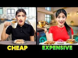 Rs 10 Chai Vs Rs 10,000 Chai | Cheap Vs Expensive Tea ☕️ | SAMREEN ALI