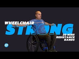 Wheelchair Resistance Band Workout - Follow Along!