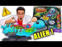 Hago AUTOPSIA A ALIEN y ME COMO SUS ÓRGANOS !! - Doctor Dreadful Alien Autopsy