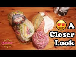 🧶 A Closer Look At My Mini Yarn Haul! 🛒