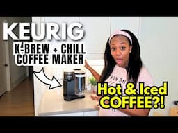 #AD Testing the NEW @keurig K-Brew+Chill Coffee Maker: Hot & Cold Coffee? Is it worth the hype?