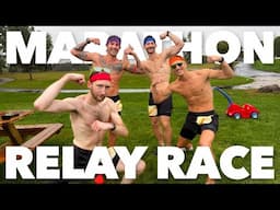 Running A Sub-3 Marathon Relay | Foxhole Relay Race 2024