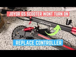 Replacing a 48v Scooter Controller and Display - Joyor G5